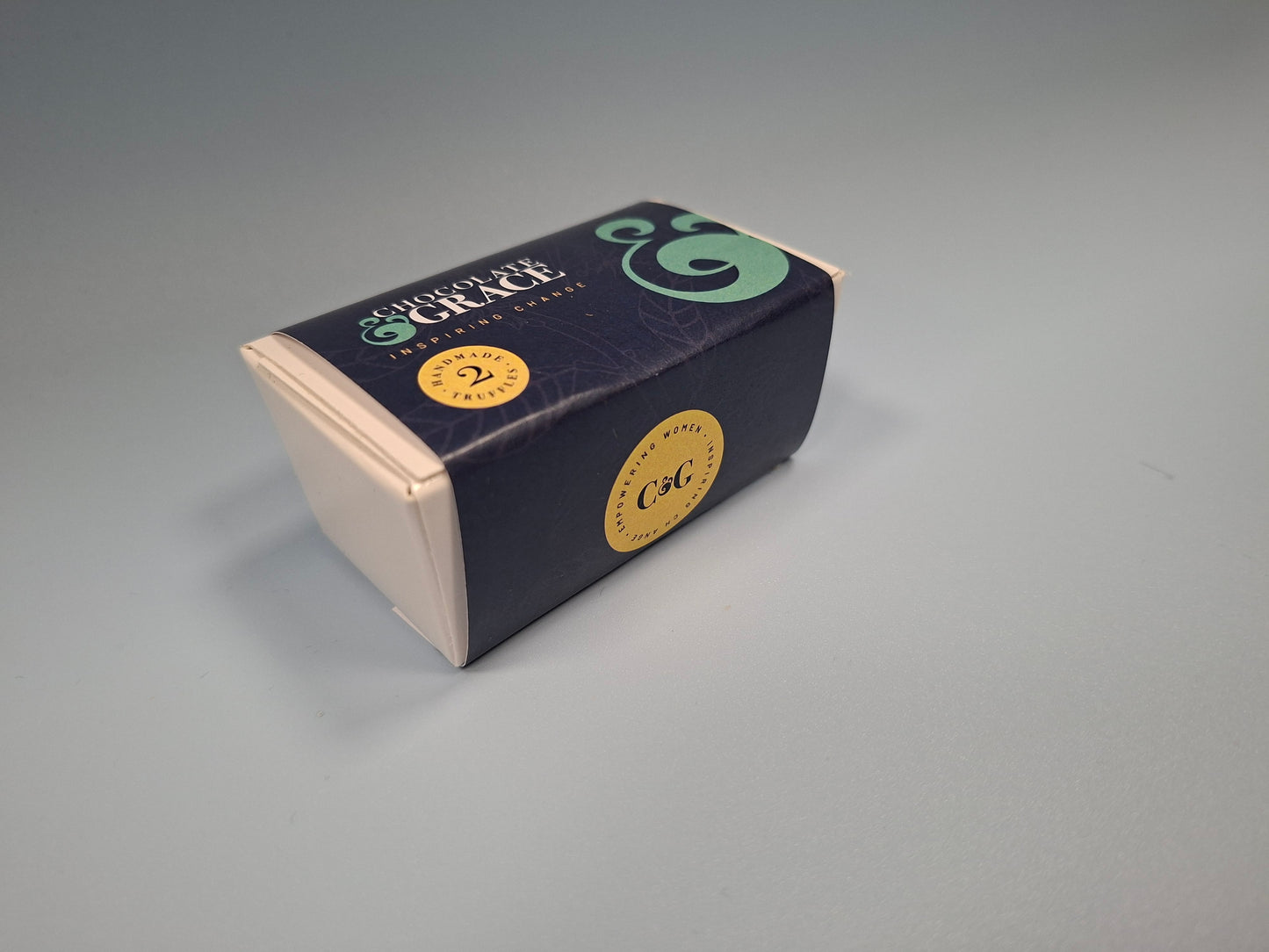 Customisable Box of Two Handmade Truffles