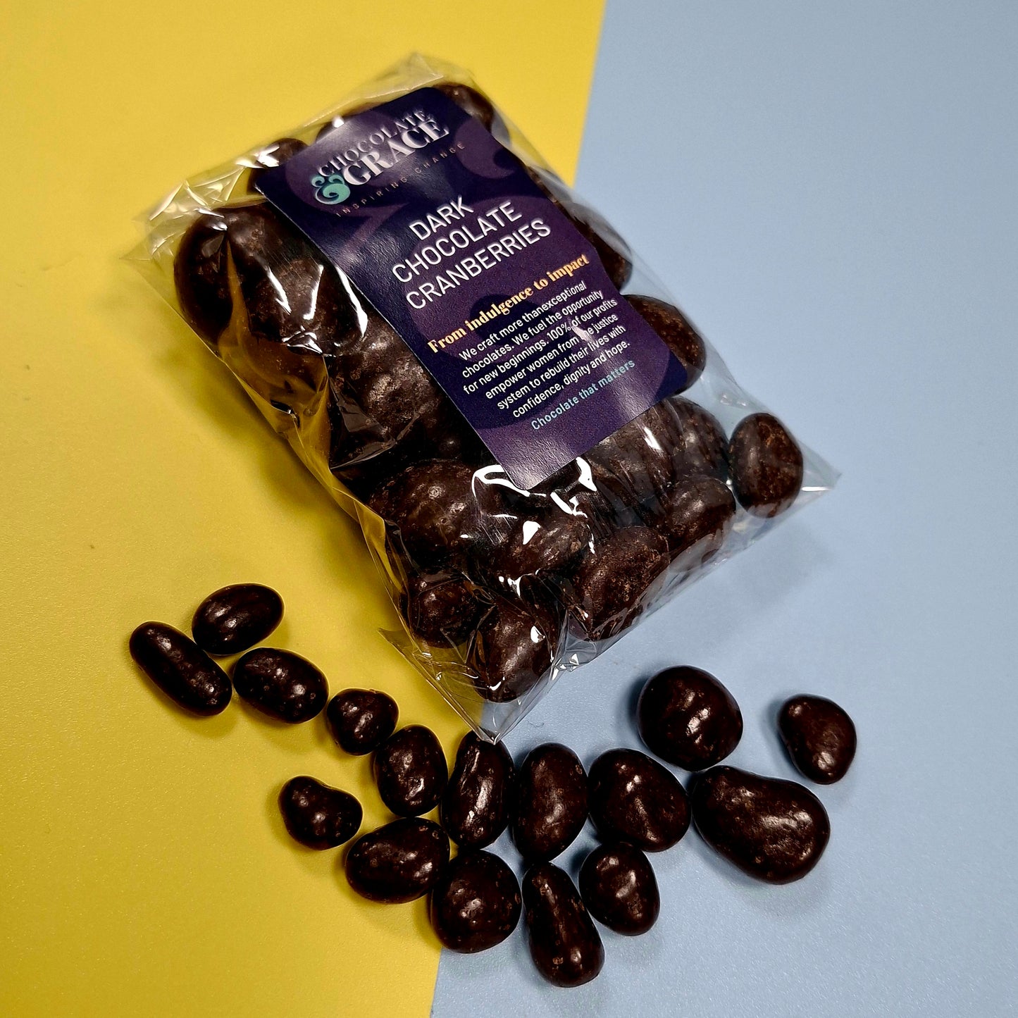 Dark Chocolate Cranberries