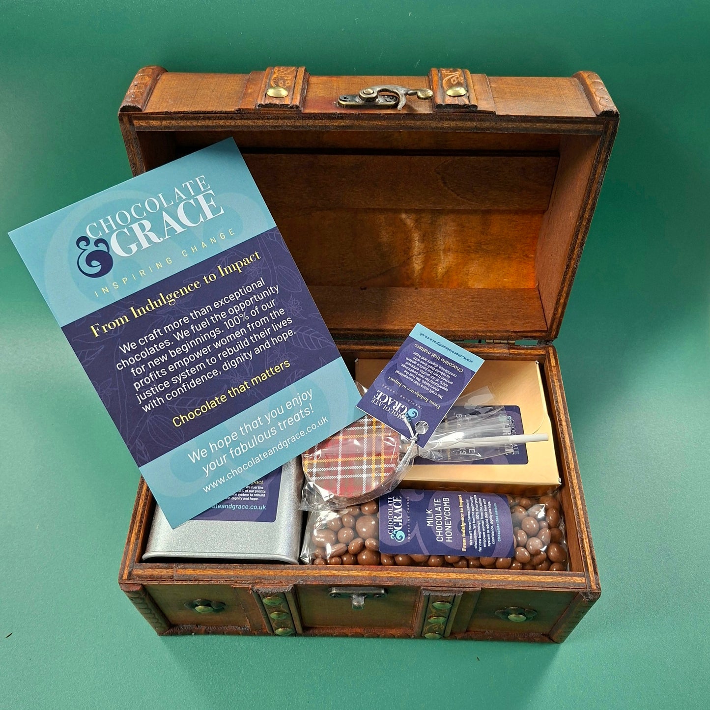 Large Pirate Chest Chocolate Hamper