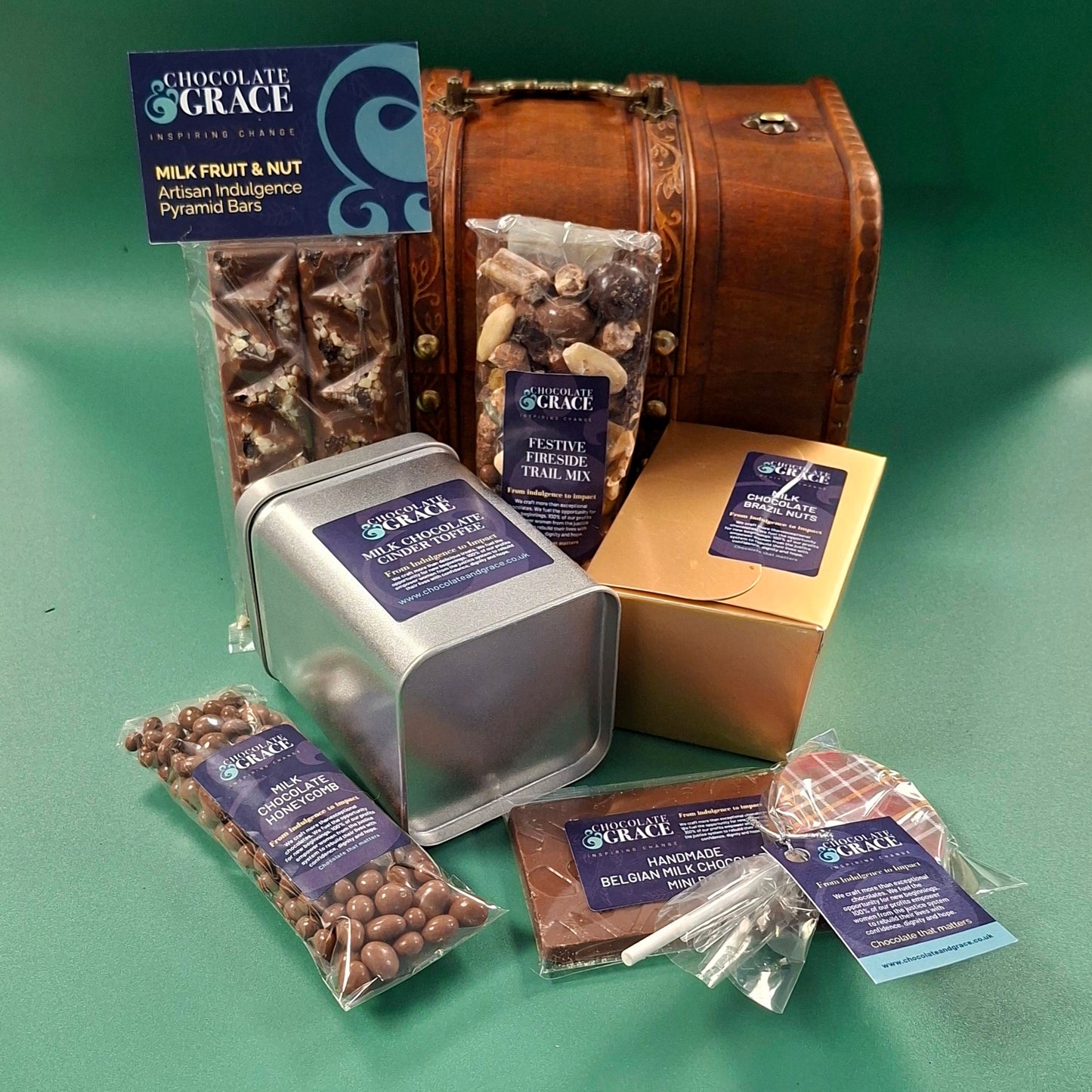 Large Pirate Chest Chocolate Hamper