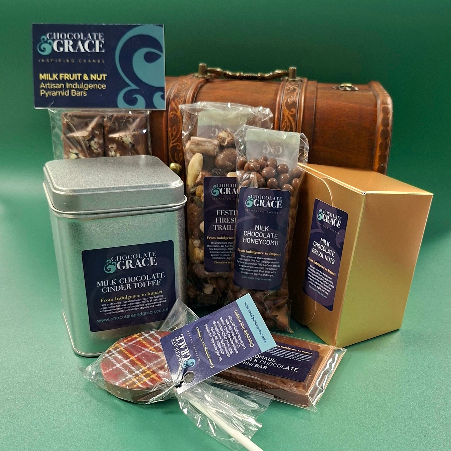 Large Pirate Chest Chocolate Hamper